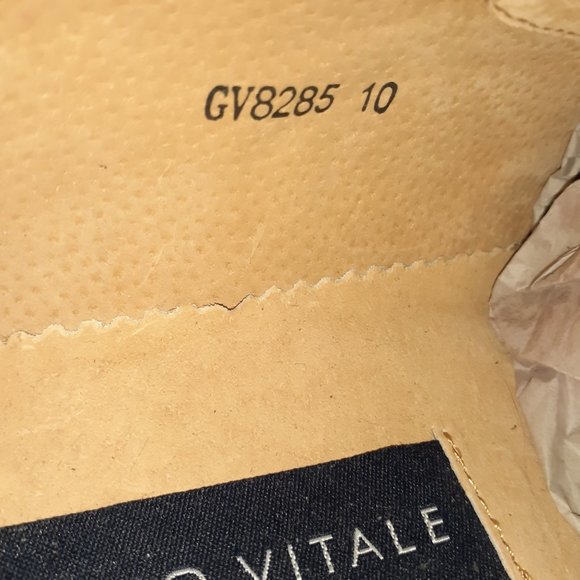 GINO VITAL - GV - Men's Wing Tip Brogue Two Tone Dress Shoes - NEVER WORN - Picture 3 of 9